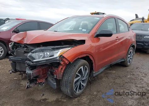 2019 Honda Hr-V Sport из США, поврежденный, VIN 3CZRU6H15KG706272